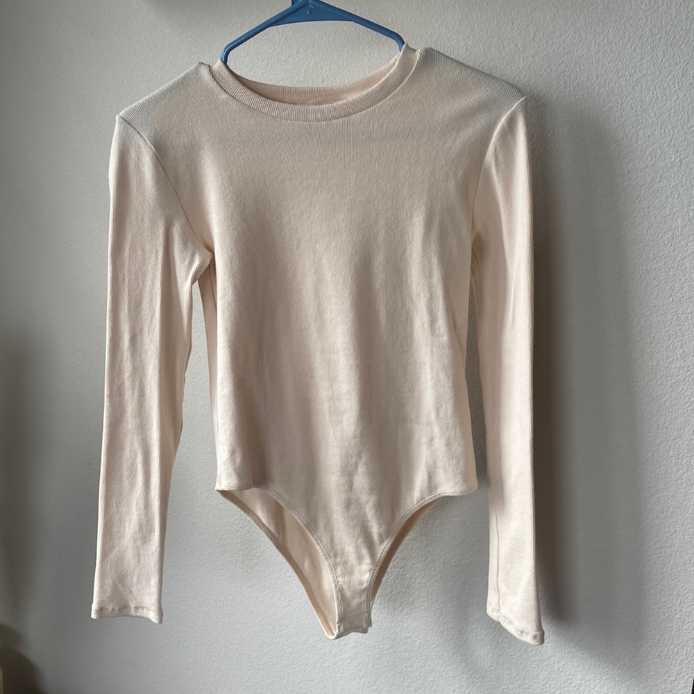 Cream Bodysuit NWOT